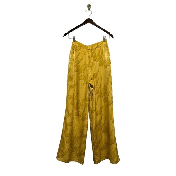 NWOT HOUSE OF HARLOW 1960 X REVOLVE Mona Pant Feather Print XS - Picture 5 of 10